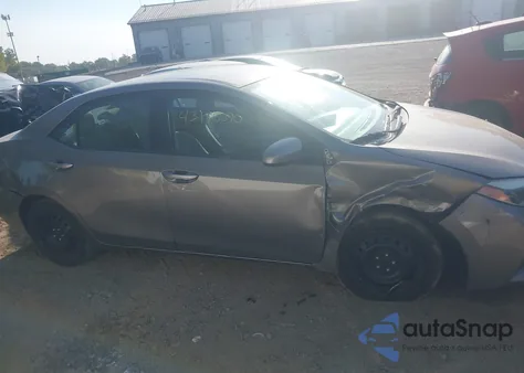 2016 Toyota Corolla Le из США, поврежденный, VIN 2T1BURHE0GC564197